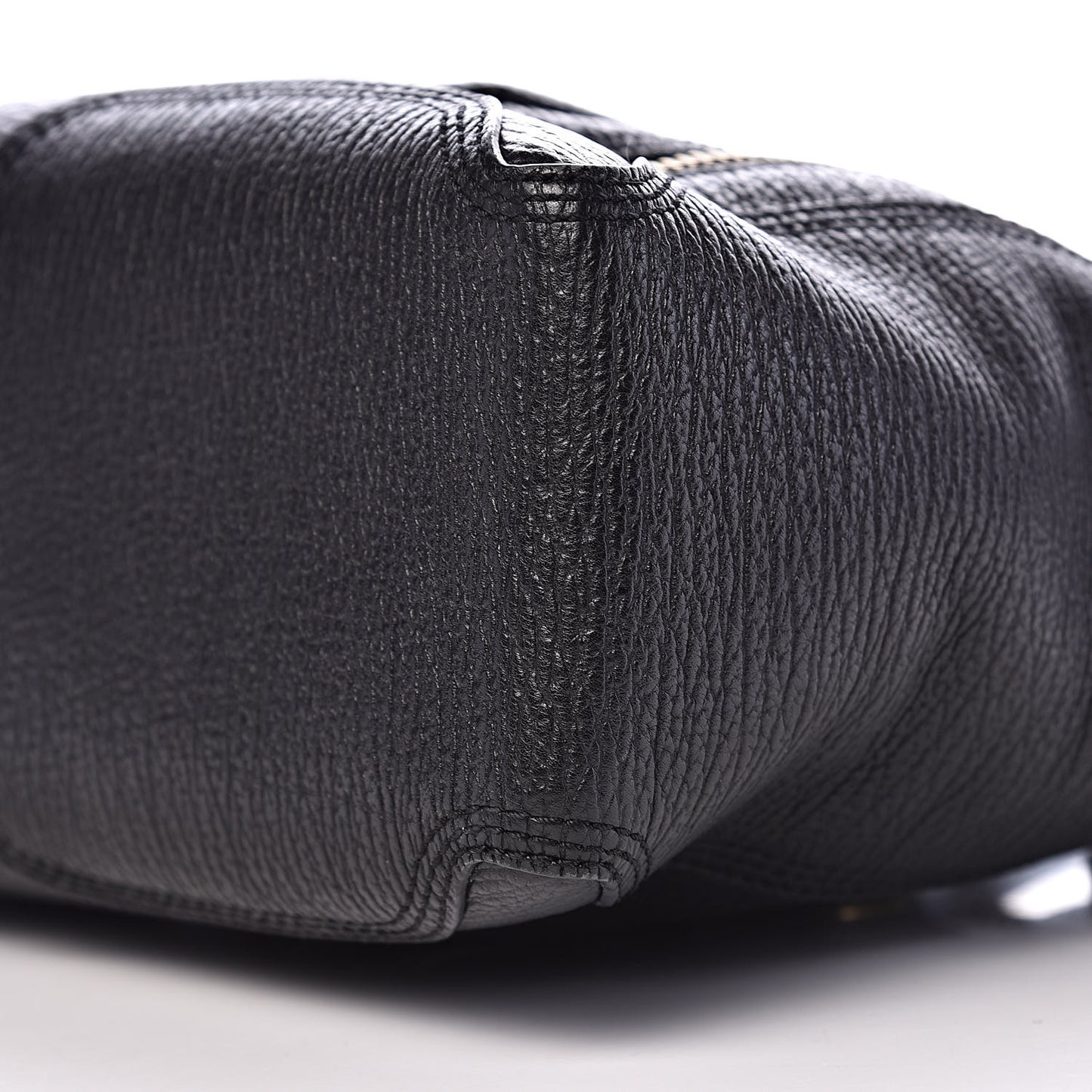 3.1 Textured Calfskin Medium Pashli Satchel Black