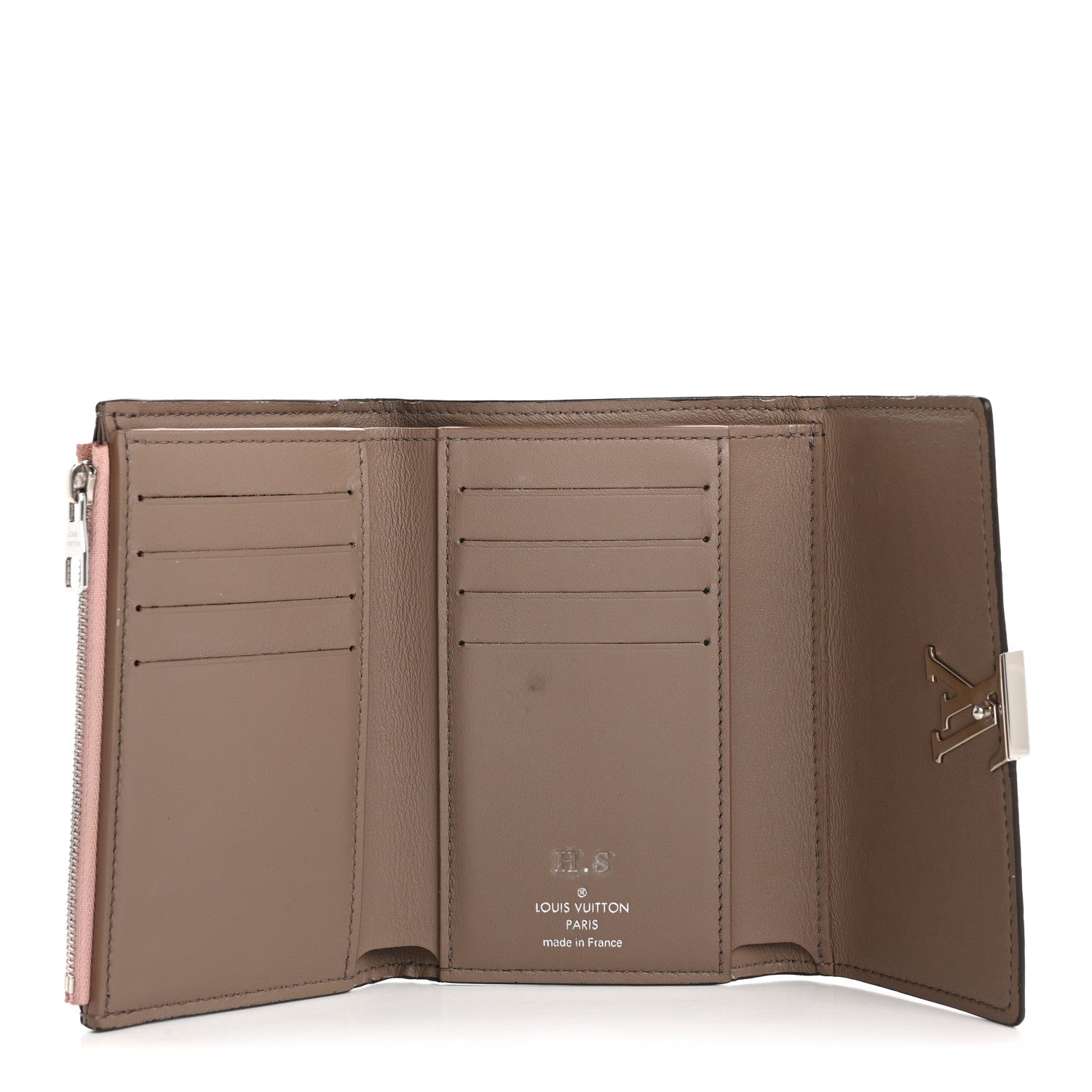 Louis Vuitton Taurillon Capucines Compact Wallet Magnolia 5 of 15