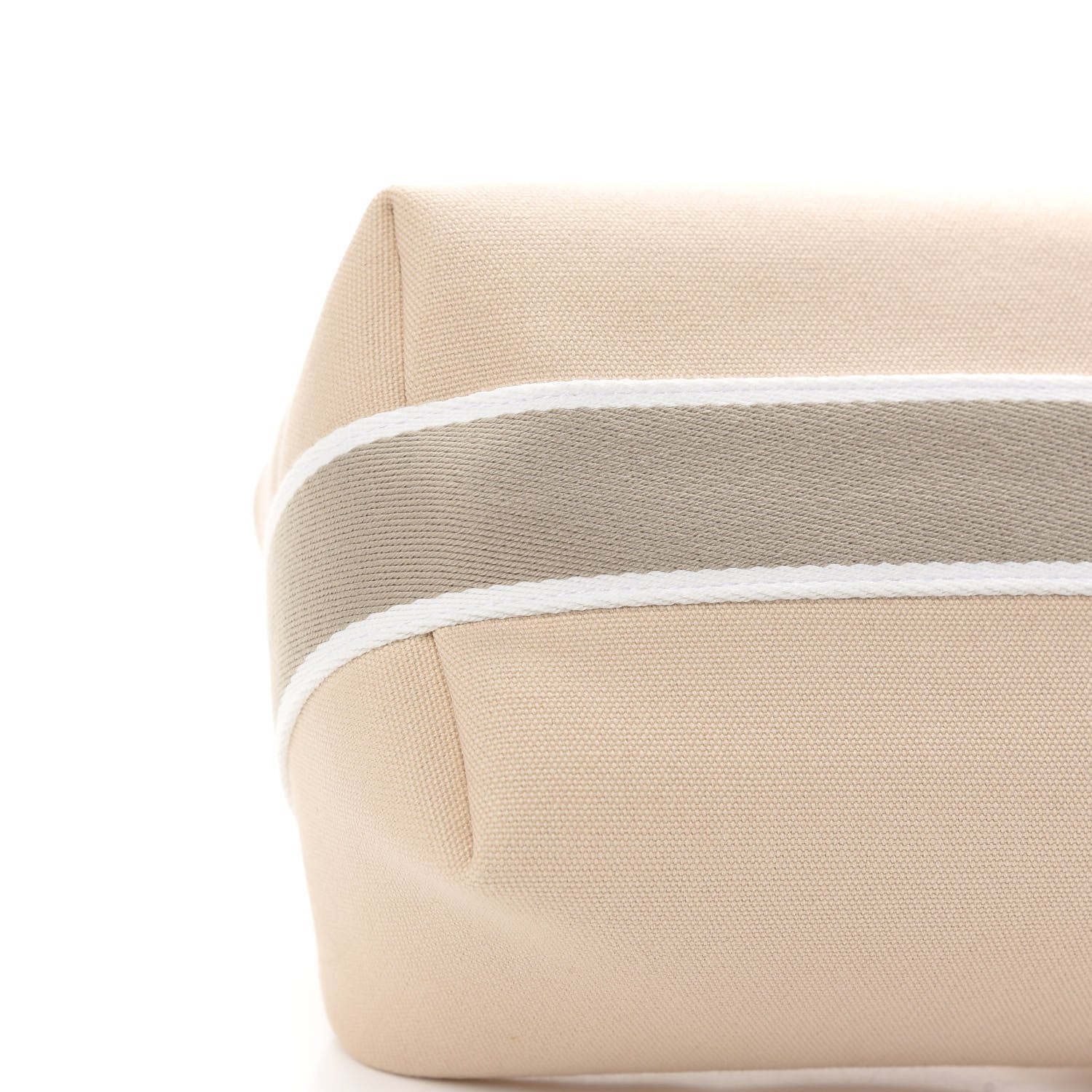 Hermes Canvas Small Bride-A-Brac Pouch Natural 7 of 8