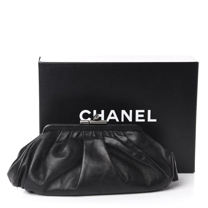 Chanel Lambskin Monte Carlo Clutch Black 11 of 11