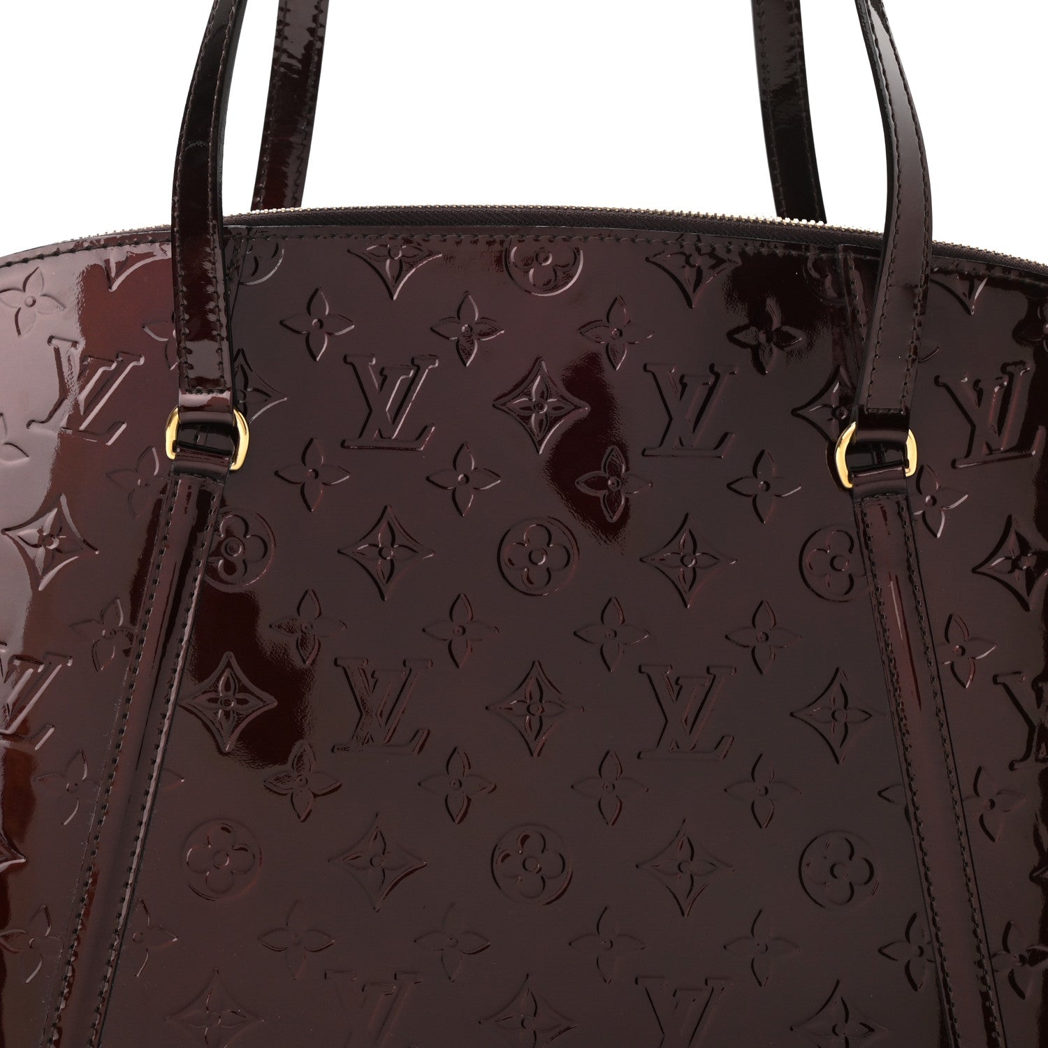 Louis Vuitton Vernis Zipped Avalon Rouge Fauviste 6 of 8