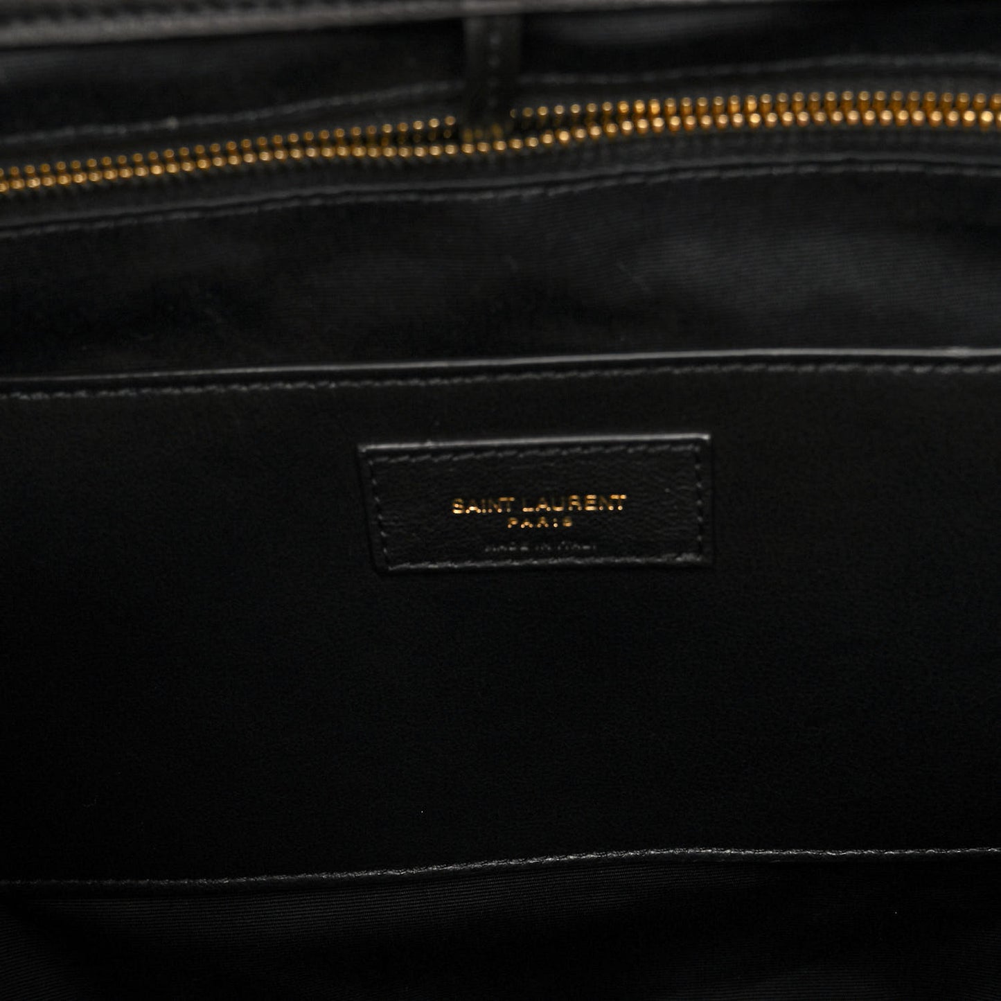 Lambskin Matelasse Monogram Large Jamie 4.3 Black