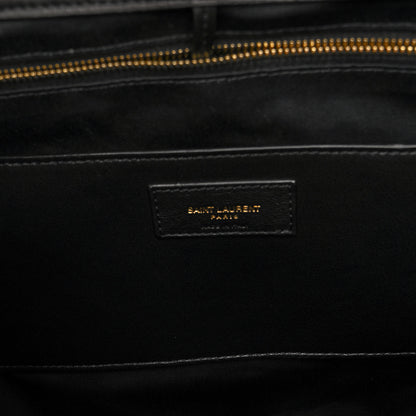 Saint Laurent Lambskin Matelasse Monogram Large Jamie 4.3 Black 6 of 9