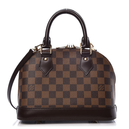 Louis Vuitton Damier Ebene Alma BB 1 of 9