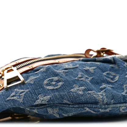 Louis Vuitton Monogram Denim High Rise Bumbag Blue 7 of 8