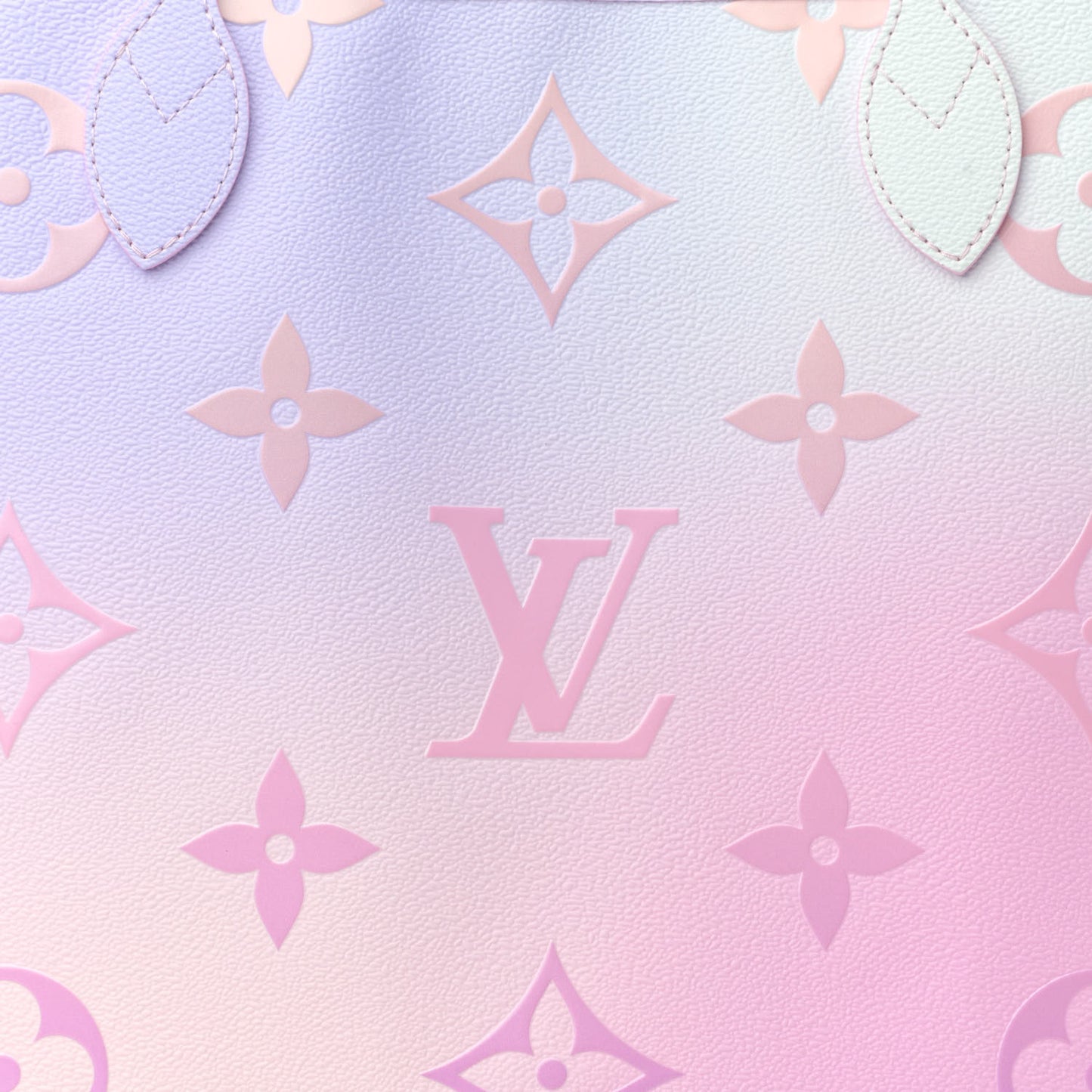 Monogram Giant Spring In The City Neverfull MM Sunrise Pastel