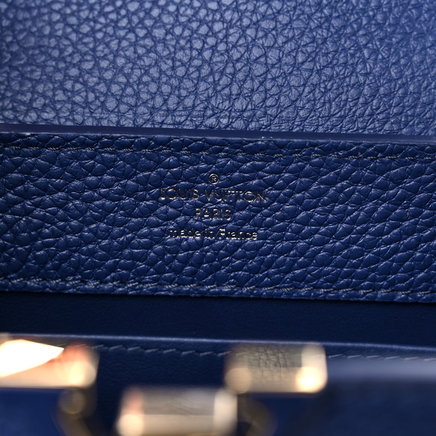 Louis Vuitton Taurillon Python Capucines Mini 6 of 8