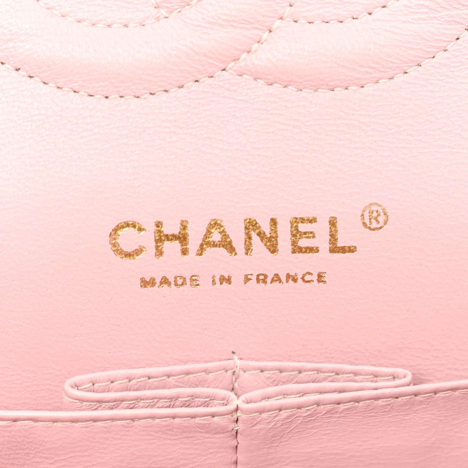 Chanel Tweed Quilted Medium Double Flap Light Pink 7 of 12