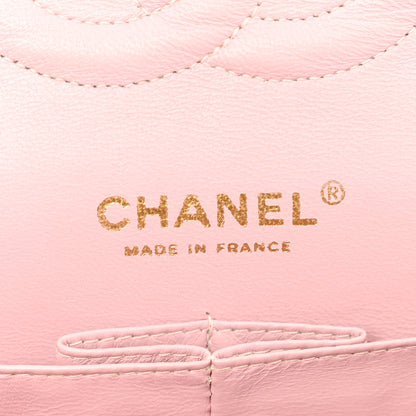 Chanel Tweed Quilted Medium Double Flap Light Pink 7 of 12