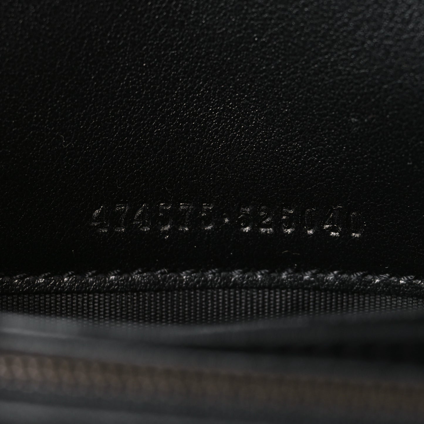 Calfskin Matelasse GG Marmont Chain Wallet Black