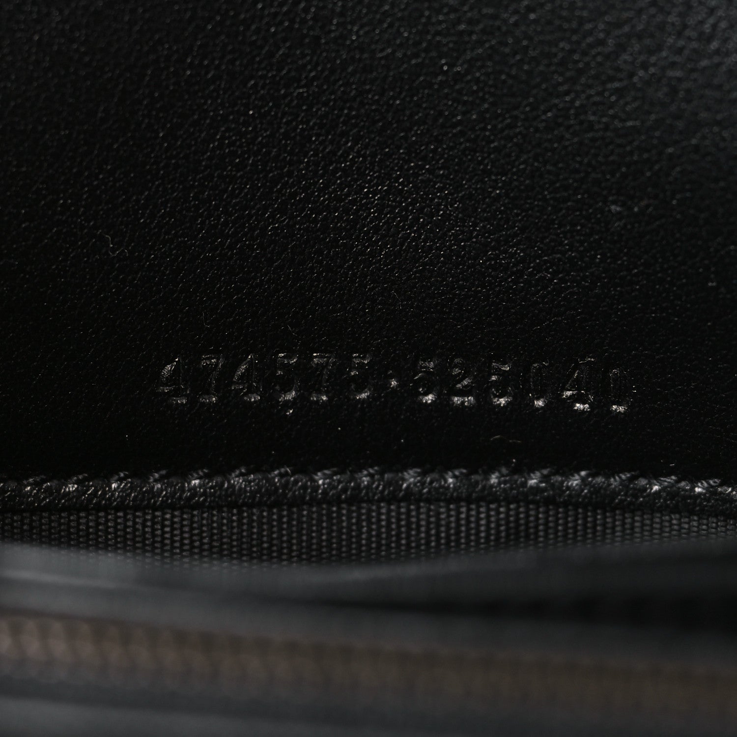 Gucci Calfskin Matelasse GG Marmont Chain Wallet Black 7 of 10