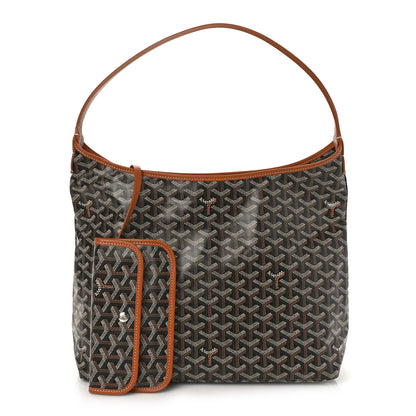 Goyard Goyardine Boheme Hobo Black Gold 6 of 8