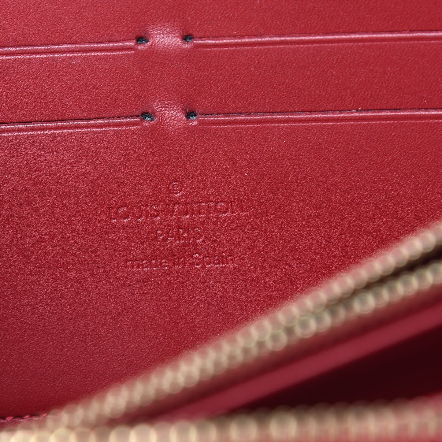 Vernis Zippy Wallet Rose Indien