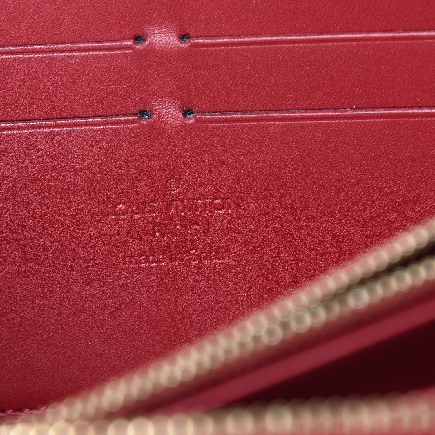 Louis Vuitton Vernis Zippy Wallet Rose Indien 6 of 16