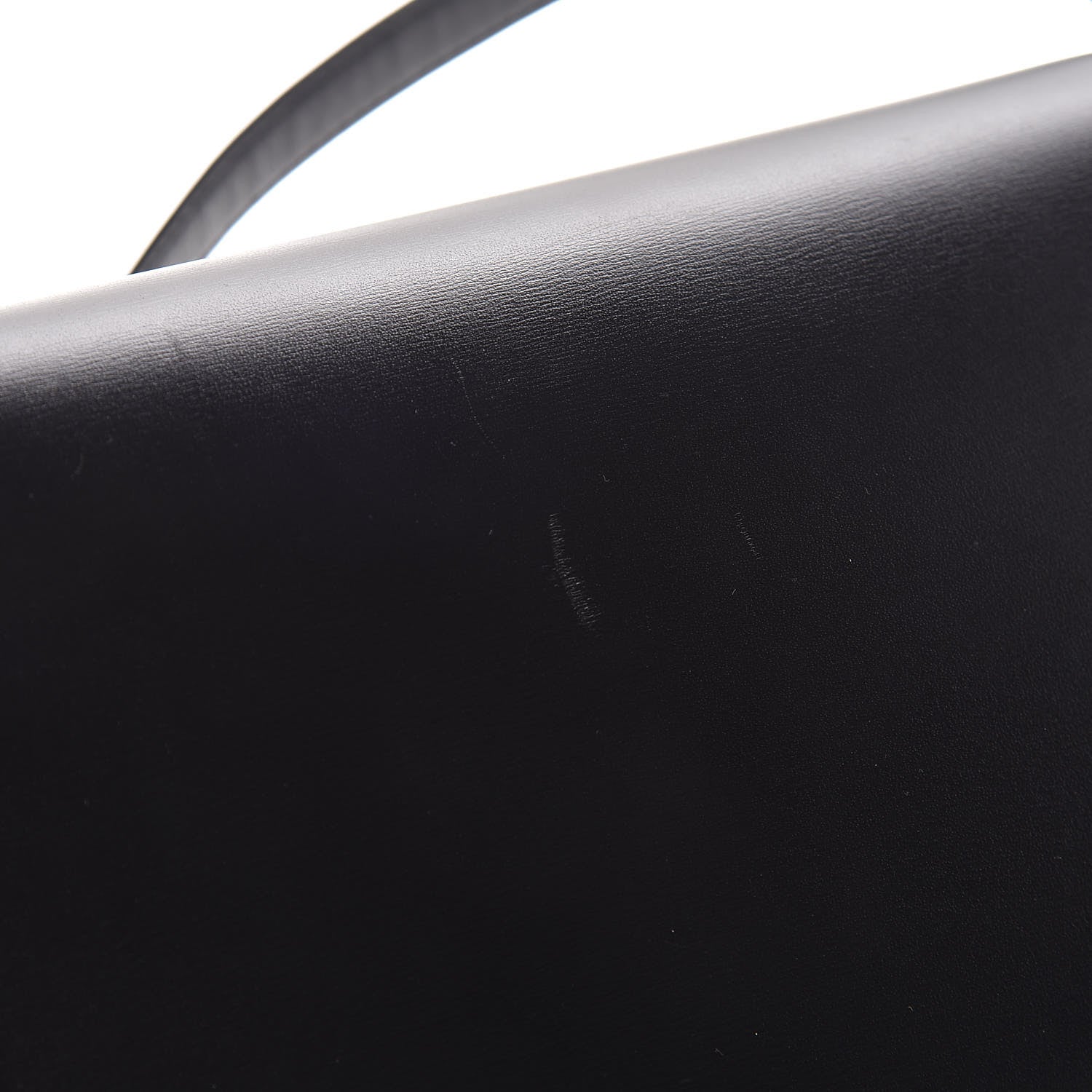 Celine Box Calfskin Medium Classic Box Flap Bag Black 9 of 12