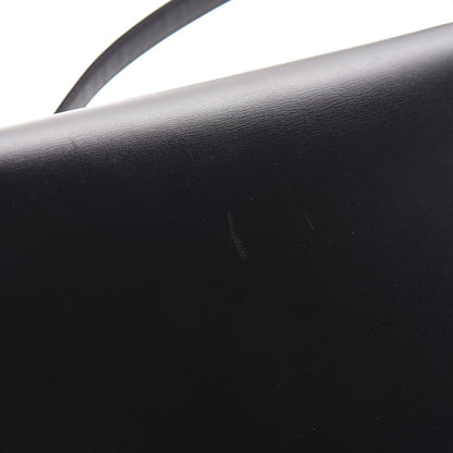 Celine Box Calfskin Medium Classic Box Flap Bag Black 9 of 12