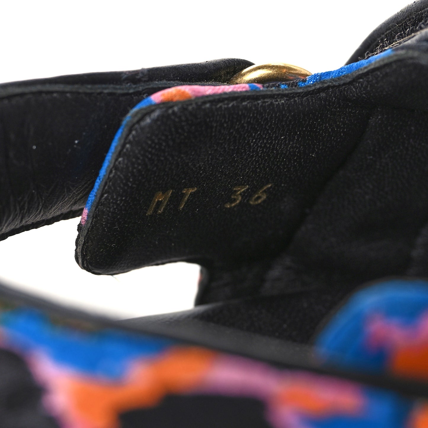 Technical Fabric Mizza Print DiorAct Sandals 36 Multicolor