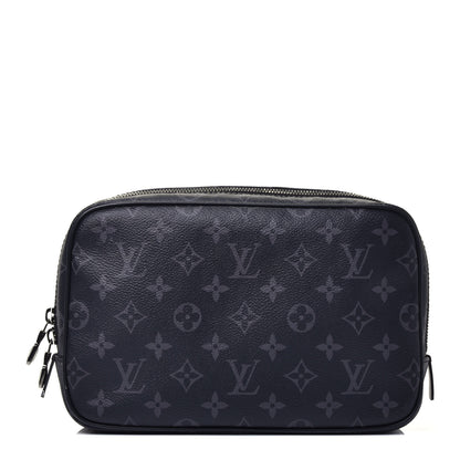 Louis Vuitton Monogram Eclipse Toilet Pouch GM 1 of 9