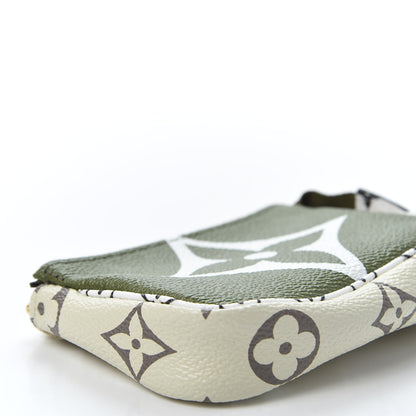 Louis Vuitton Monogram Giant Micro Pochette Accessories Kaki White 5 of 9