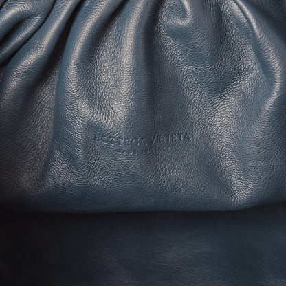 Bottega Veneta Smooth Butter Calf The Pouch Oversized Clutch Deep Blue 5 of 8