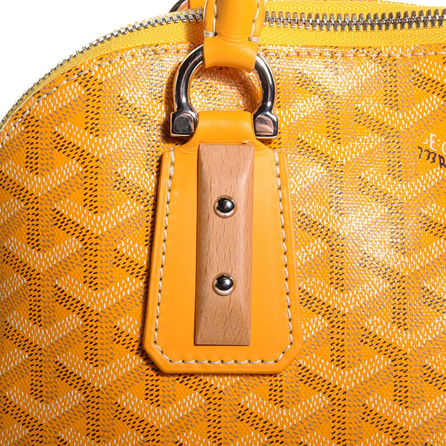 Goyardine Sac Vendome PM Yellow