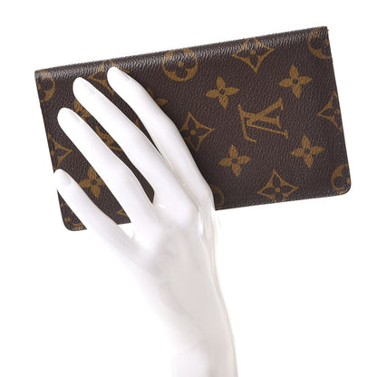 Louis Vuitton Monogram Checkbook Holder Wallet 2 of 9