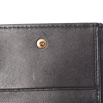 Christian Dior Patent Studded Diorama Small Wallet Black 11 of 11