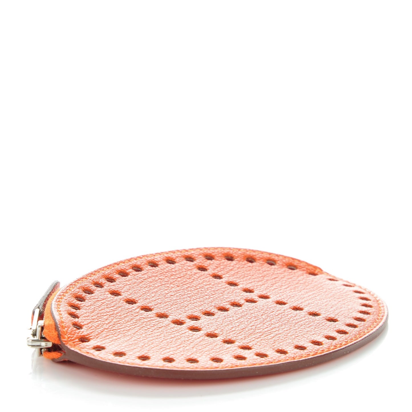 Chevre Mysore Evelyne Coin Purse Feu