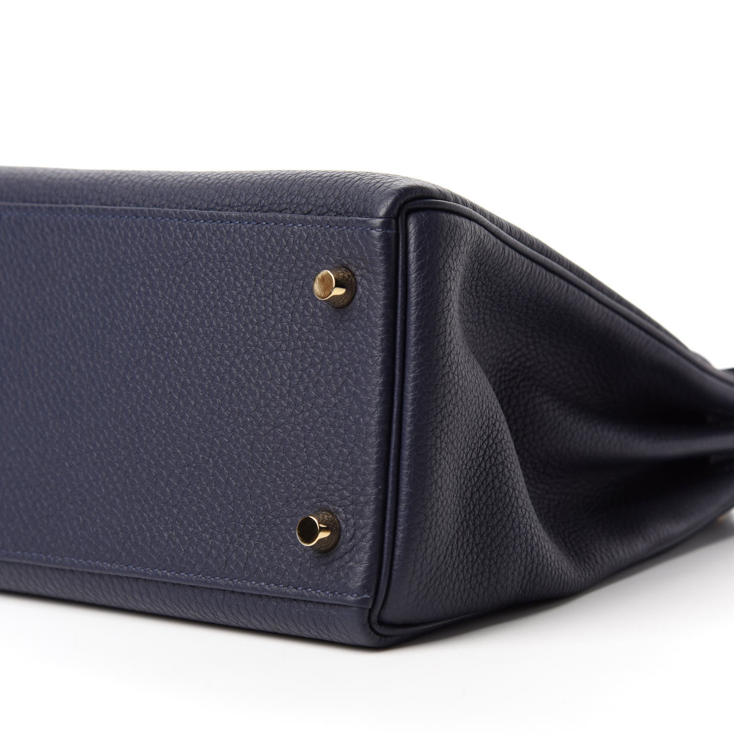 Hermes Togo Kelly Retourne 32 Bleu Nuit 7 of 13