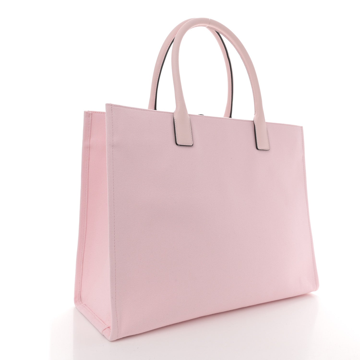 Versace Canvas Calfskin La Medusa Tote Bag Pink 3 of 14