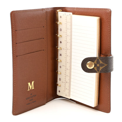 Louis Vuitton LOUIS VUITTON Monogram Small Ring Agenda Cover 5 of 12