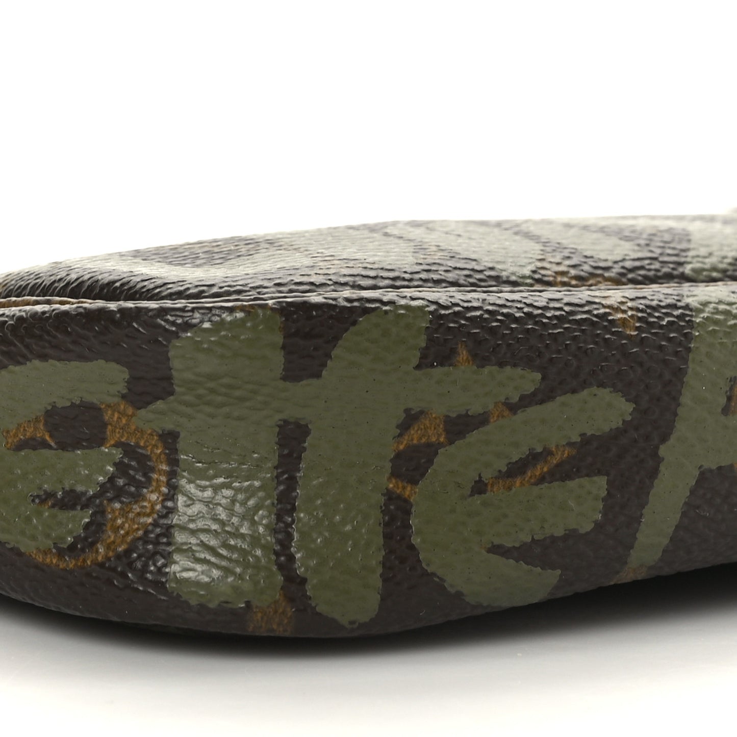 Monogram Graffiti Pochette Accessories Kaki
