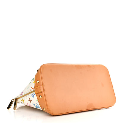 Louis Vuitton Monogram Multicolor Alma White 4 of 9