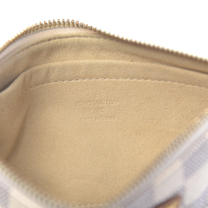 Louis Vuitton Damier Azur Pochette Milla MM 6 of 12