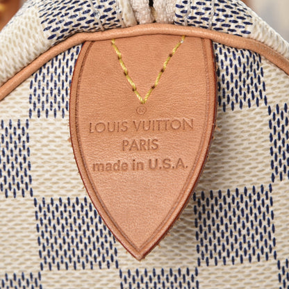Louis Vuitton Damier Azur Speedy 30 6 of 7