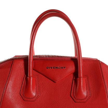 Givenchy Sugar Goatskin Small Antigona Duffel Red 9 of 11