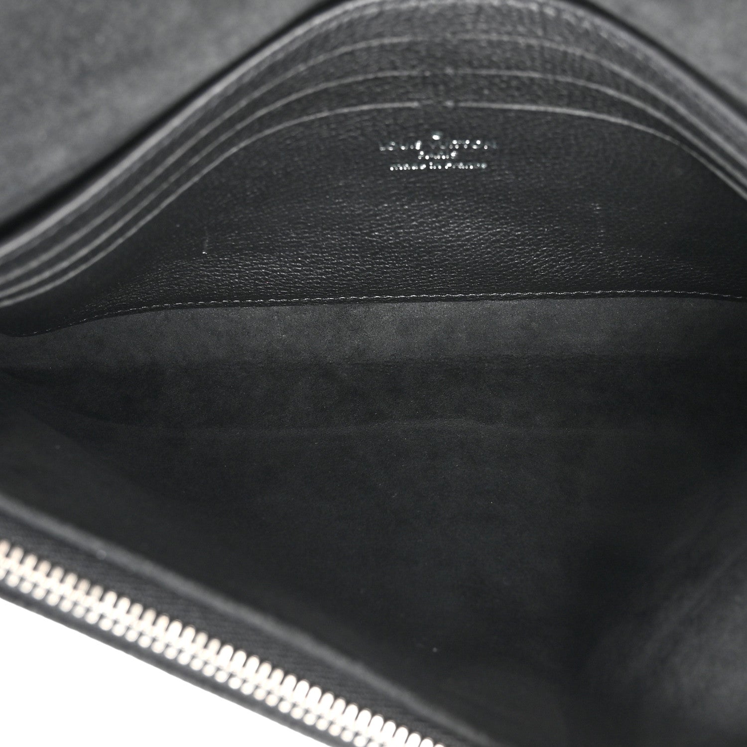 Louis Vuitton Soft Calfskin My Lockme Chain Pochette Black 5 of 9