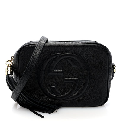 Gucci Pebbled Calfskin Small Soho Disco Bag Black 1 of 10