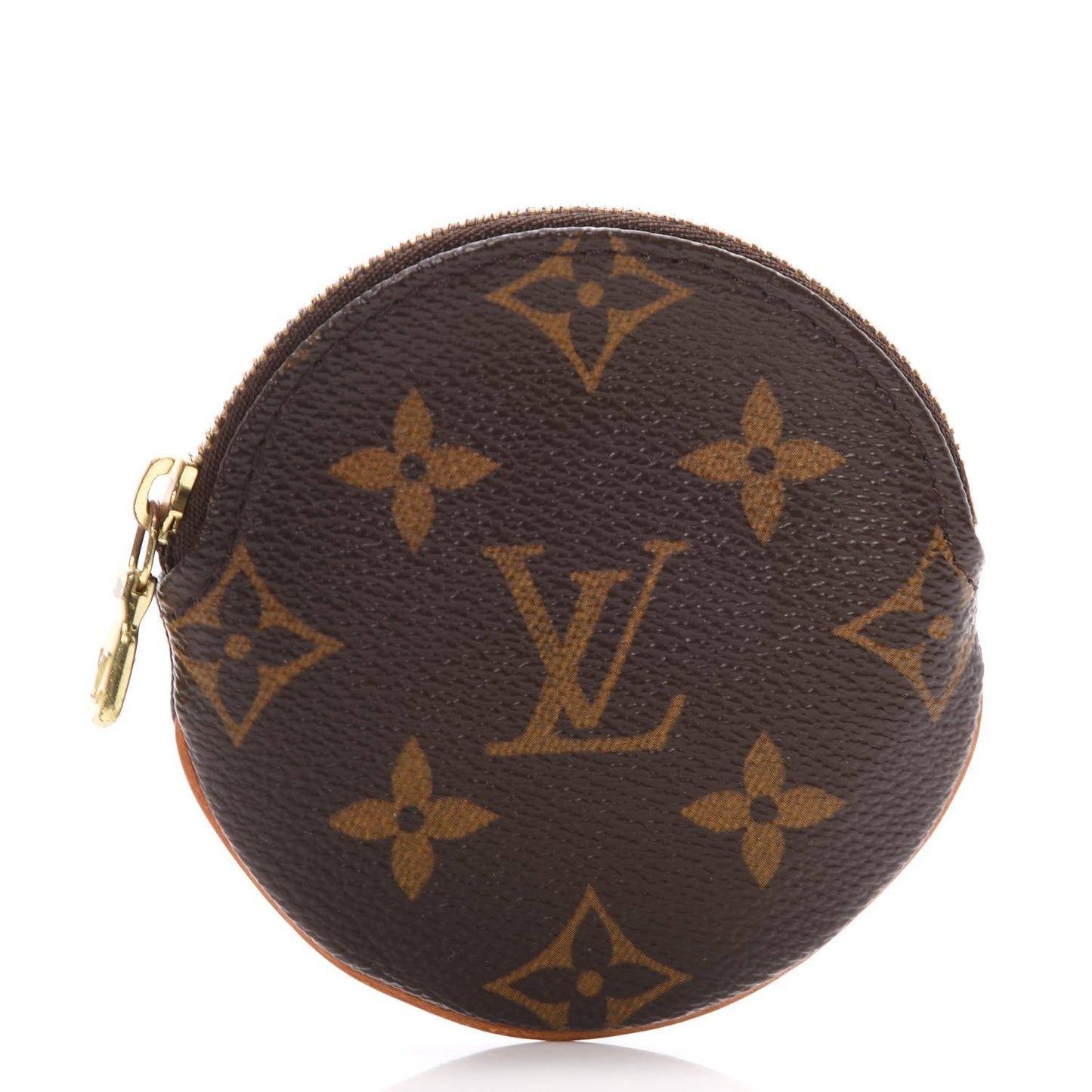 Monogram Round Coin Purse
