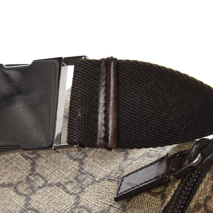 Gucci GG Plus Monogram Double Pocket Belt Bag Brown 9 of 9