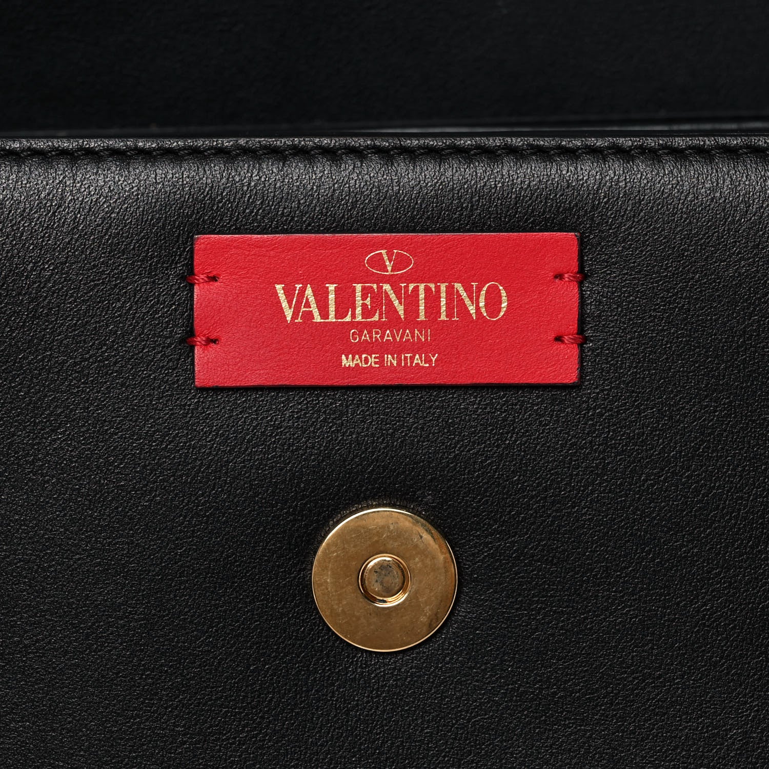 Valentino Garavani Smooth Calfskin Supervee Shoulder Bag Black 6 of 16