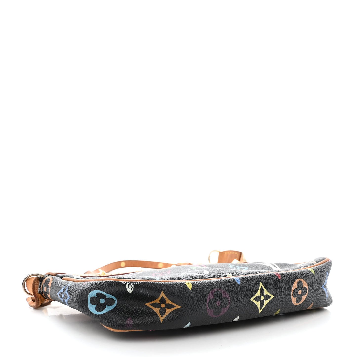 Monogram Multicolor Pochette Accessories Black