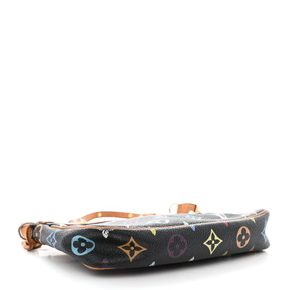 Louis Vuitton Monogram Multicolor Pochette Accessories Black 4 of 13