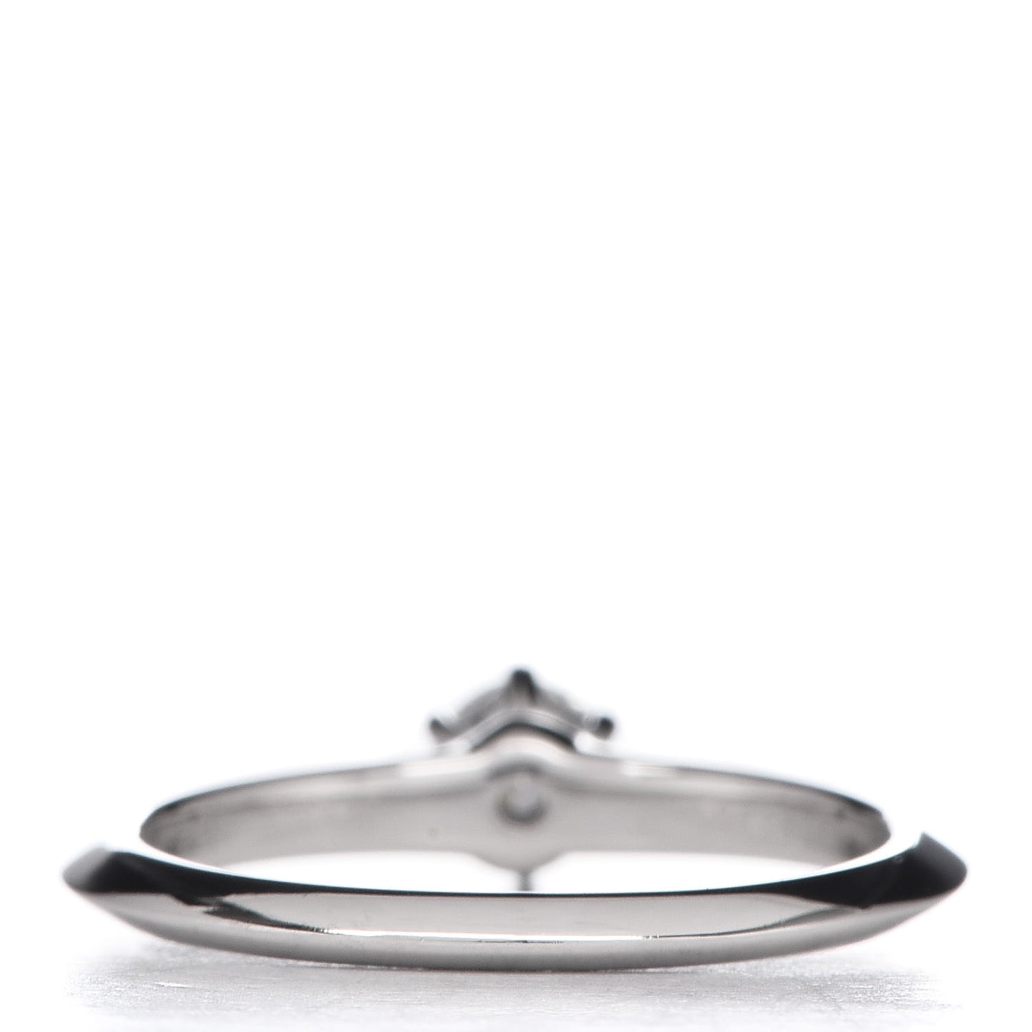 Platinum Diamond .22ct Solitaire Engagement Ring 47 4.25
