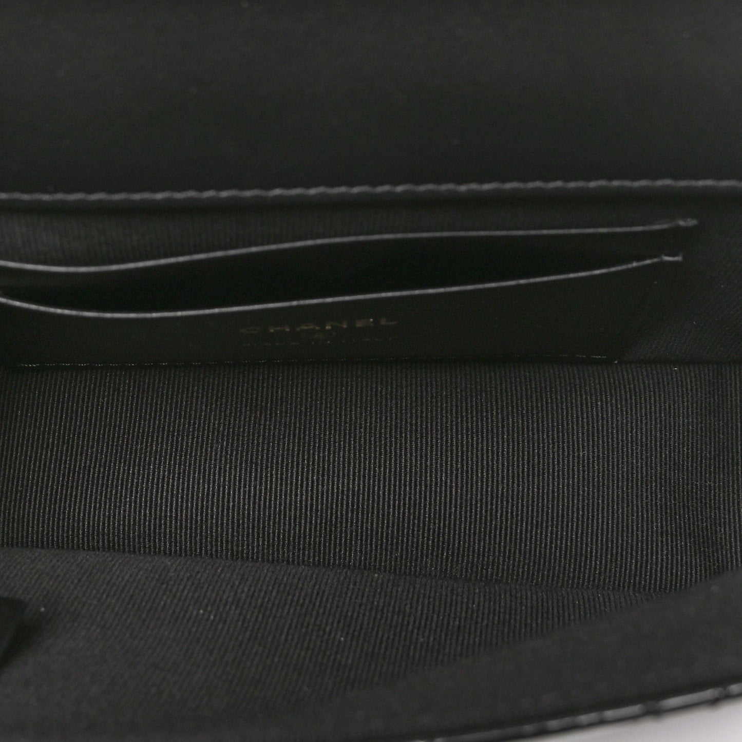 Patent Quilted Top Handle Clutch  Black