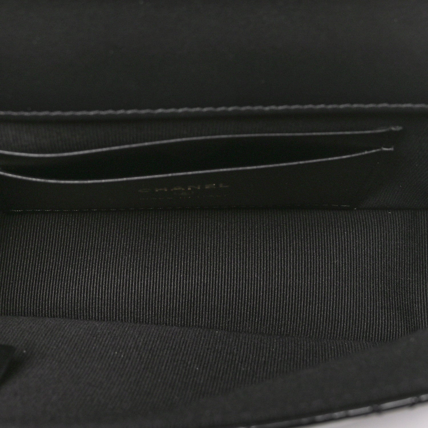 Chanel Patent Quilted Top Handle Clutch  Black 5 of 11