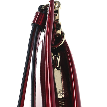 Christian Louboutin Patent Psychic Twist Zip Clutch Bag Loubi 10 of 10