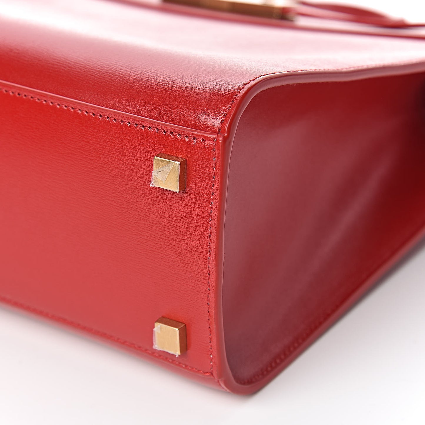 Calfskin Small Manhattan Shopper Tote Red