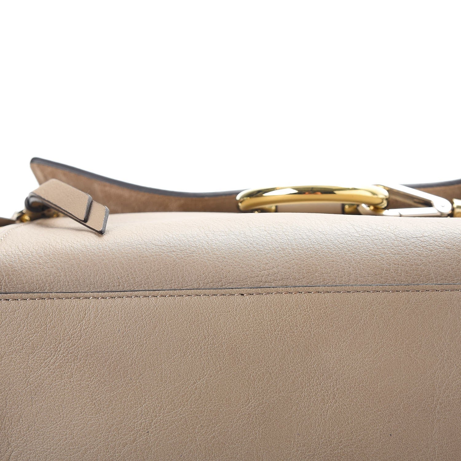Chloe Calfskin Medium Faye Day Shoulder Bag Motty Grey 10 of 10
