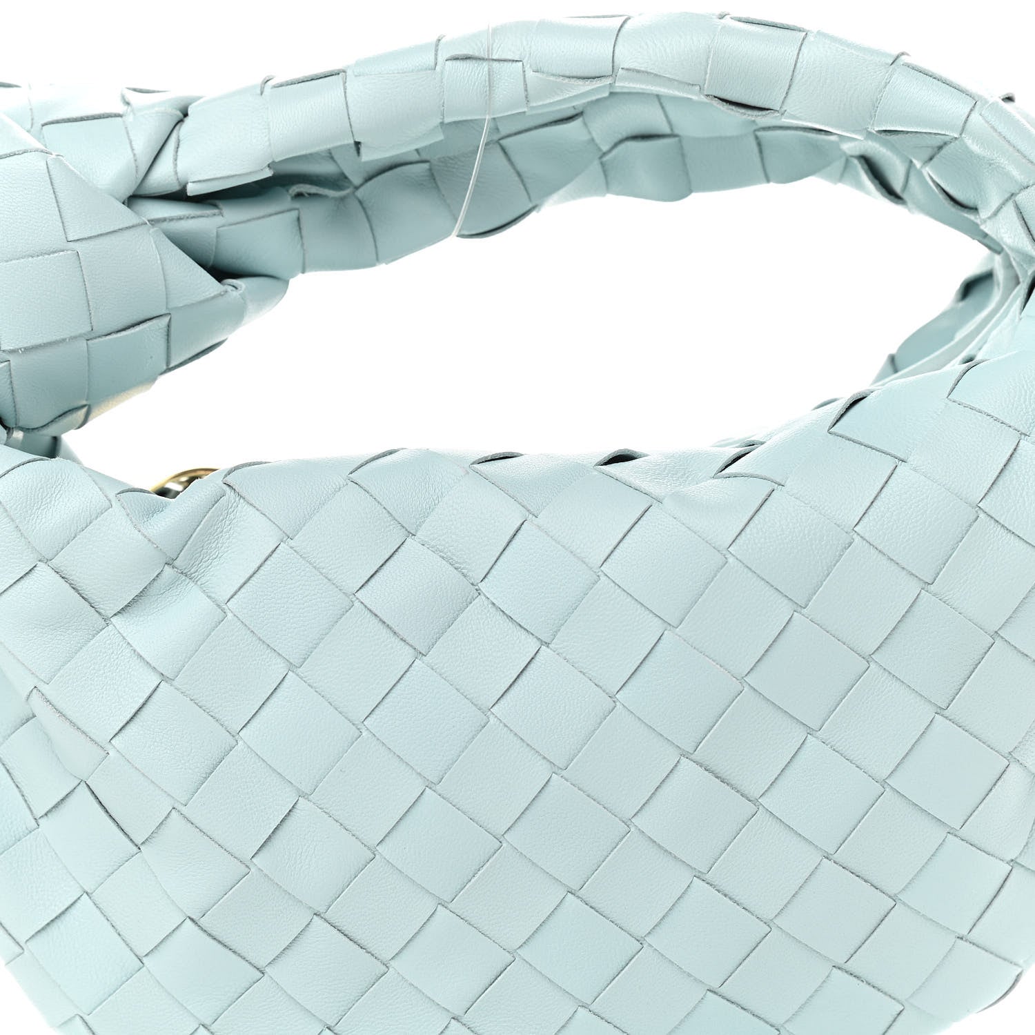 Bottega Veneta Nappa Intrecciato Mini Jodie Teal Washed 11 of 11